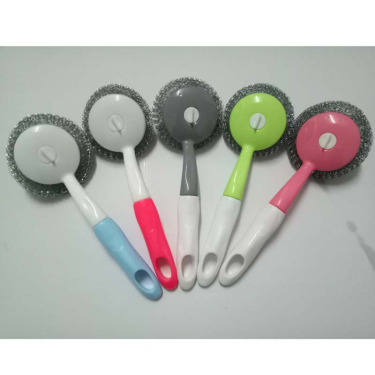 Utility Cleaning Brush Kitchen Hanging Strong Cleaning Tools Long Handle Ball Brush